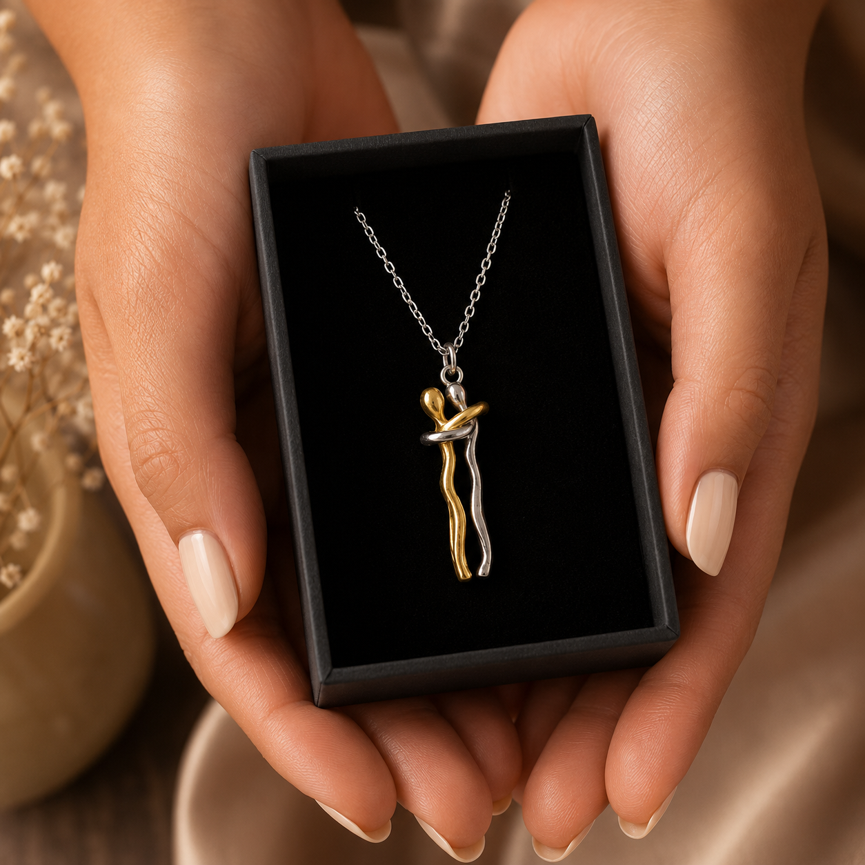 Collier Unis à Jamais & Coffret Prêt à Offrir